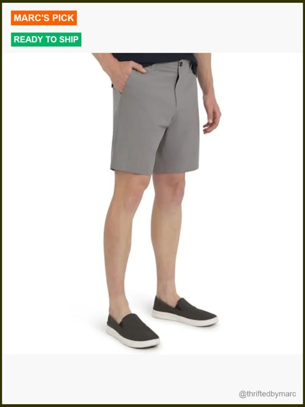 Regular Fit Hybrid Shorts 9-Inch Inseam Quick Dry Active Wear